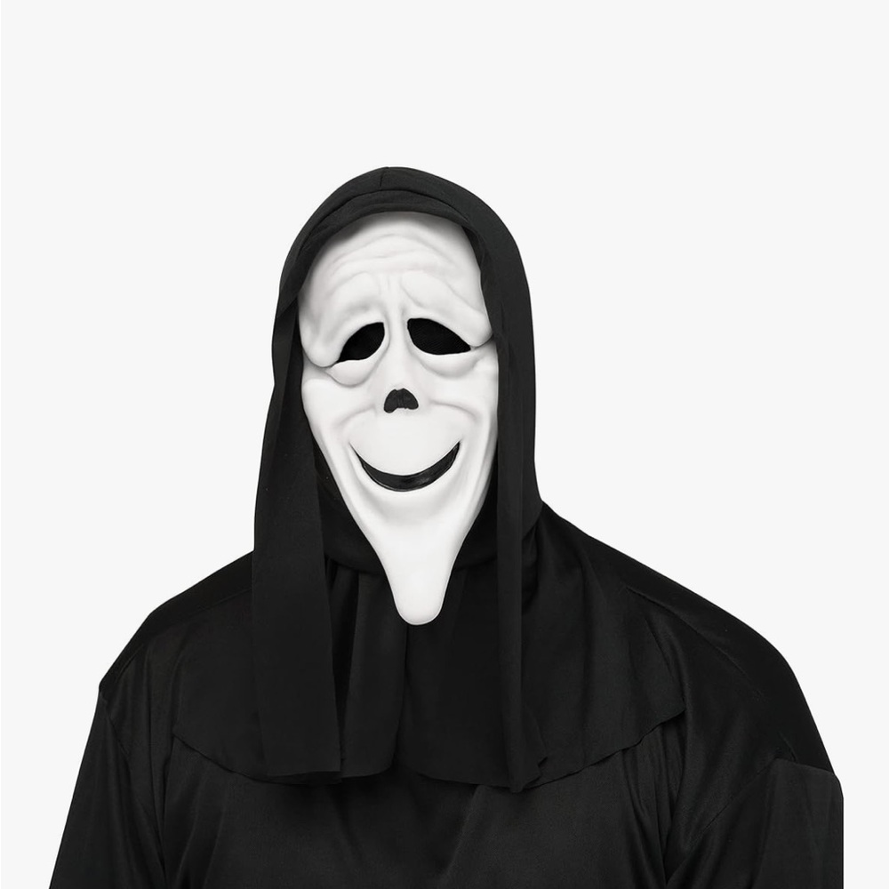 Fun World Officially Licensed Scary Movie “Stoned Face” Mask Costume Accessory